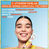 Garnier C Vitamini Parlak Günlük Güneş Koruyucu Fluid Yüz Kremi Işıltılı Doku SPF50+ 40ML