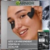 Garnier Şişkinlik Karşıtı Göz Maskesi – Kömür ve Kafeinli, Parfümsüz Vegan Formül, 15 Dakikada Etkili Tekli 1 Adet
