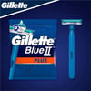 Gillette Blue II Plus Erkek Kullan At Tıraş Bıçağı 7'li Paslanmaz Çelik ve Kaygan Bantlı
