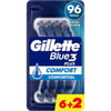 Gillette Blue3 Comfort Kullan At Tıraş Bıçağı 6+2 Adet
