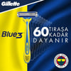 Gillette Blue3 Kullan At Tıraş Bıçağı Fenerbahçe Taraftar Paketi 6'lı
