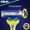 Gillette Blue3 Kullan At Tıraş Bıçağı Fenerbahçe Taraftar Paketi 6'lı