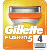 Gillette Fusion Tıraş Bıçağı Yedek 4'lü Hassas Cilt Dostu Kayganlaştırıcı Bantla