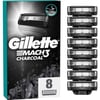 Gillette Mach3 Charcoal Avantajlı Yedek Tıraş Bıçağı 8'li