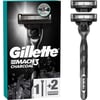 Gillette Mach3 Charcoal Yedekli Erkek Tıraş Makinesi – Paslanmaz Çelik Bıçak, Pürüzsüz ve Konforlu Tıraş, 1 Adet
