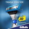 Gillette Mach3 Turbo Tıraş Makinesi + 5 Yedek Tıraş Bıçağı Milli Takım Özel Paketi