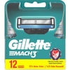 Gillette Mach3 Yedek Tıraş Bıçağı 12'li