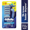 Gillette Sensor3+ Comfort 8'li Yedek Bıçağı Başlıklı Tıraş Makinesi