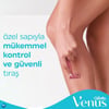 Gillette Simply Venus 2 Basic Kullan-At Tıraş Bıçağı - Aloe Vera ile Nemlendirilmiş Şerit, Kadınlar için 5'li Paket