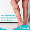 Gillette Venus 3 Renkli Kadınlar için Tek Kullanımlık Tıraş Bıçağı - Pürüzsüz Kayma ve Az Tahriş, 6'lı Paket