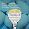 Gillette Venus ComfortGlide Olay Kadın Tıraş Bıçağı Yedek Başlık 3'lü Paket – Hindistan Cevizi Kokulu, 5 Bıçaklı Ergonomik Tasarım