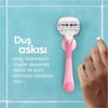 Gillette Venus Comfortglide Sugarberry Kokulu Miami Kadın 5 Bıçaklı Tıraş Makinesi
