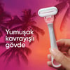Gillette Venus Smooth Miami Kadın Tıraş Bıçakları, 3'lü Kadın Kullan At Tıraş Bıçakları