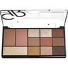 Golden Rose City Style Face & Eye Palette No: 01 Warm Nude - Makyaj Paleti - 8691190966607