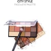 Golden Rose City Style Face & Eye Palette No: 01 Warm Nude - Makyaj Paleti - 8691190966607