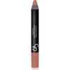 Golden Rose Matte Lipstick Crayon No: 14 Dark Beige - Mat Kalem Ruj - 8691190903145