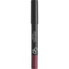 Golden Rose Matte Lipstick Crayon No: 19 Dark Violet - Mat Kalem Ruj - 8691190903190