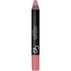 Golden Rose Matte Lipstick Crayon No: 22 Cotton Pink - Mat Kalem Ruj - 8691190903220