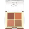 Golden Rose Quattro Eyeshadow Palette No: 05 Red Brick - Far Paleti - 8691190516239