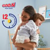 Goo.N Mutlu Bebek 3 Numara Bant Bebek Bezi Aylık Fırsat Paketi - 12 Saat Kuruluk - 100 Adet