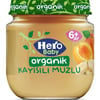 Hero Baby Organik Kayısı Muz Püresi Kavanoz Mama 120g