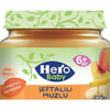 Hero Baby Şeftalili Muzlu Kavanoz Mama 120 gr
