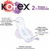 Kotex 2 in 1 Ultra Normal Ped 14 Adet Regl ve Mesane İçin Gün Boyu Koruma Sunar