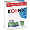 Kotex Natural Gece Ped Hipoalerjenik %100 Pamuk 16 Adet Sızıntı Önleyici Özellik