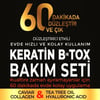 La Benedic 4 Aşamalı Keratin Botox Hızlı Düzleştirici & Bakım Full Set (Açık Renkli Saçlar İçin)