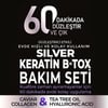 La Benedic 4 Aşamalı Silver Keratin Botox Hızlı Düzleştirici & Bakım Full Set - Silver Saçlar İçin