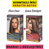 La Benedic Avantajlı Keratin Botox Onarıcı ve Düzleştirici Full Set (Koyu Renkli Saçlar Için)