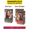 La Benedic Ekonomik 3'lü Keratin Botox Onarıcı ve Düzleştirici Full Set (Açık Renkli Saçlar Için)