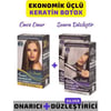 La Benedic Ekonomik 3'lü Sılver Keratin Botox Onarıcı ve Düzleştirici Full Set (Sılver ve Açık Sarı Platın Renkli Saçlar Için)