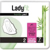 Ladyfit Bambu Ped Uzun 7 Adet Gün Boyu Konfor Sağlayan Nefes Alabilen Yüzey