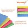 Macromax Mikrofiber Temizlik Bezi 4'lü Paket, Çok Amaçlı Toz Alma ve Yüzey Silme Bezi