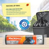 Macromax Profesyonel Çöp Torbası Battal Boy (72x95 cm) 10 Adet, Ultra Dayanıklı Kalın Siyah Sanayi Tipi Poşet