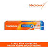 Macromax Streç Film 100 Metre, Pratik Kesme Bıçağı Hediyeli, Büyük Ekonomik Boy, PVC İçermez