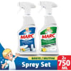 Marc Banyo ve Mutfak Temizleyici Yağ Çözücü & Kireç Sökücü Sprey 2'li Set (2x750 ml)