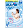 Molfix Avantajlı Paket 3 No Midi 4-9 kg 56'lı Bebek Bezi