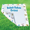Molfix Bebek Bakım Örtüsü Sıvı Geçirmez Hafif Yapı 10 Adet 60x60 cm Renkli Tasarım
