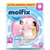 Molfix Külot Bebek Bezi 6 Beden Extra Large 58li Ultra Fırsat Paketi