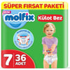 Molfix Külot Bez 7 Beden XX Large Süper Fırsat Paketi 36 Adet