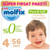 Molfix Pure&soft Maxi Süper Fırsat Paketi 56'lı