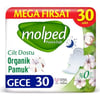 Molped Pure&Soft Hijyenik Ped Mega Gece 30 Adet