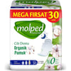 Molped Pure&Soft Hijyenik Ped Mega Gece 30 Adet