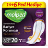 Molped Supernight Hijyenik Ped D.eko Süper Gece 20 Adet