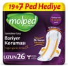 Molped Supernight Hijyenik Ped Gece 26 Adet Uzun