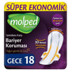 Molped Supernight Uzun Süper Ekonomik Ped 18 li