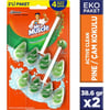 Mr Muscle Active Clean Klozet Blok Çam Kokulu 2'li