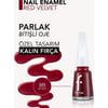 Nail Enamel Yoğun Renk Veren Uzun Süre Kalıcı Parlak Oje (385 Red Velvet) 8682536035965